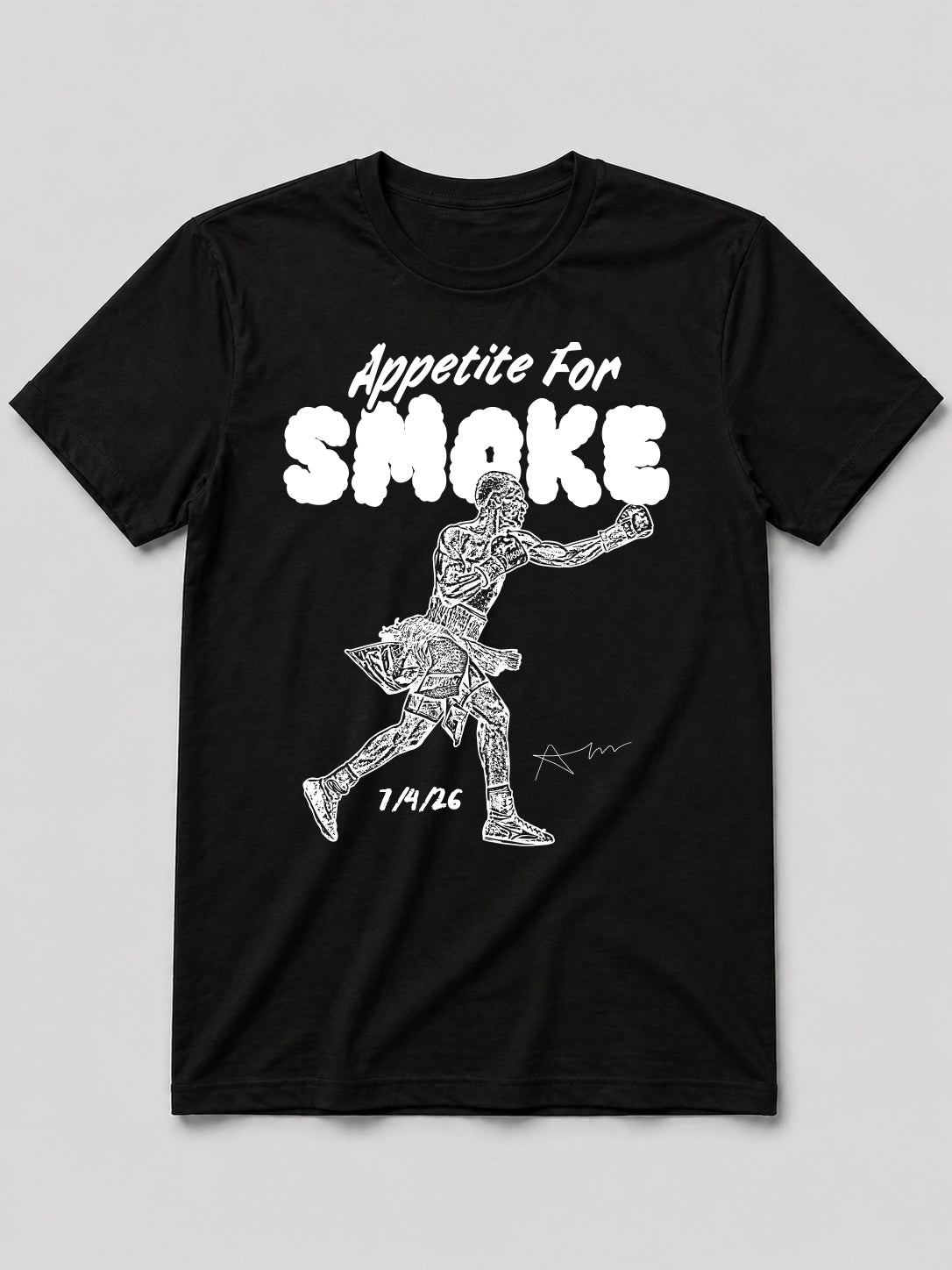 Limited edition “The Homecoming” 
Abdullah silhouette Tee (PREORDER)