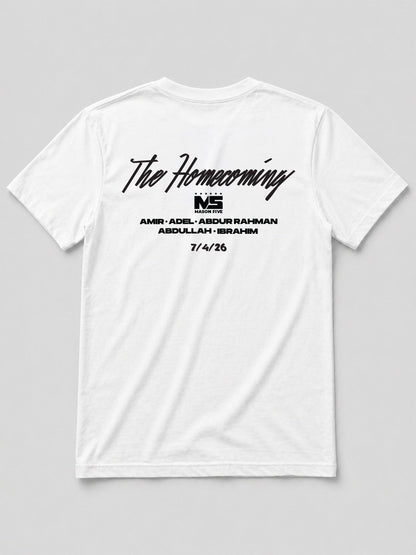 Limited edition “The Homecoming” 
- M5 Family tee (PREORDER)